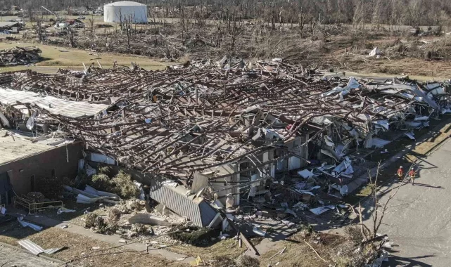 Kentucky eyaletinde meydana gelen hortumda 64 kişinin öldüğü doğrulandı!