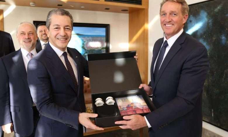 Büyükelçi Jeff Flake Amerikan Şirketler Derneği’ni Ziyaret Etti!