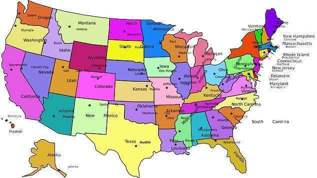 ABD eyaletleri neler? Amerika'da kaç tane eyalet var? Amerika eyaletleri hangileri?
