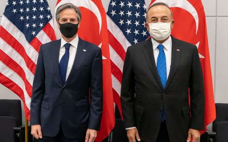 Antony Blinken ve Mevlüt Çavuşoğlu Rusya'nın Ukrayna Tehdidini ve NATO'yu Görüştüler