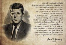 John F. Kennedy'nin Atatürk taziye mesajı! ABD Başkanı John F. Kennedy'nin müthiş Atatürk ve Türkiye analizleri!