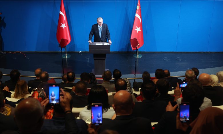 Erdoğan ABD'de Yaşayan Türklerle Bir Araya Geldi