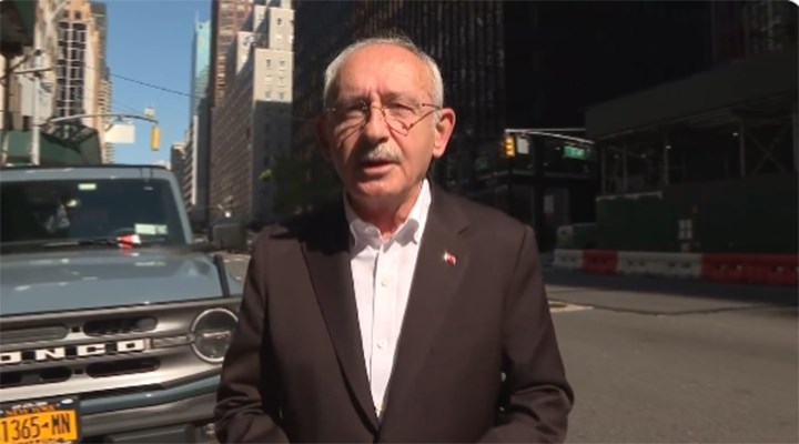 Kılıçdaroğlu, New York'ta Bulunan TÜRKEN Binası Önünde Cumhurbaşkanı Erdoğan'a Seslendi