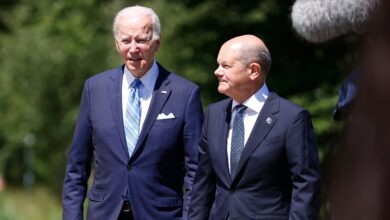 ABD Başkanı Joe Biden İle Almanya Başbakanı Olaf Scholz Görüşme Gerçekleştirdi