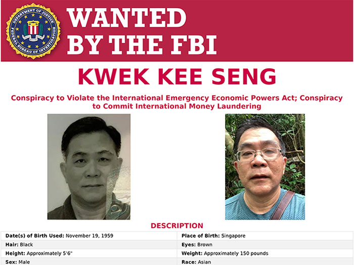 ABD Yaptırımları Delen Singapur'lu İş Adamı Kwek Kee Seng'in Peşinde