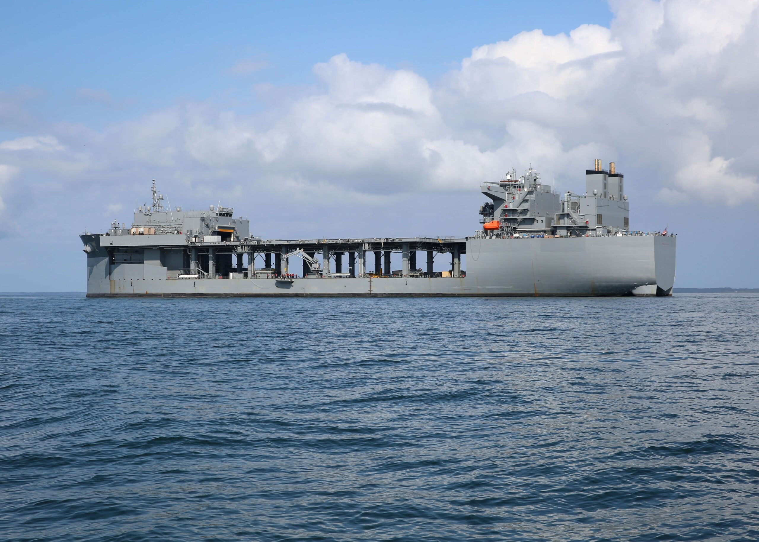 ABD'nin USS Hershel “Woody” Williams Genisi Türkiye'ye İnsani Yardım Getirdi