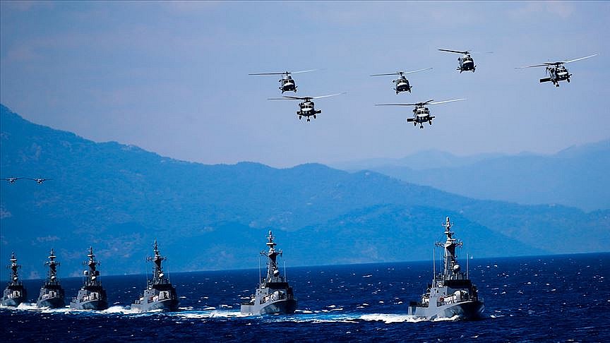 ABD, Japonya ve Güney Kore, Ortak Deniz Tatbikatı Yaptı